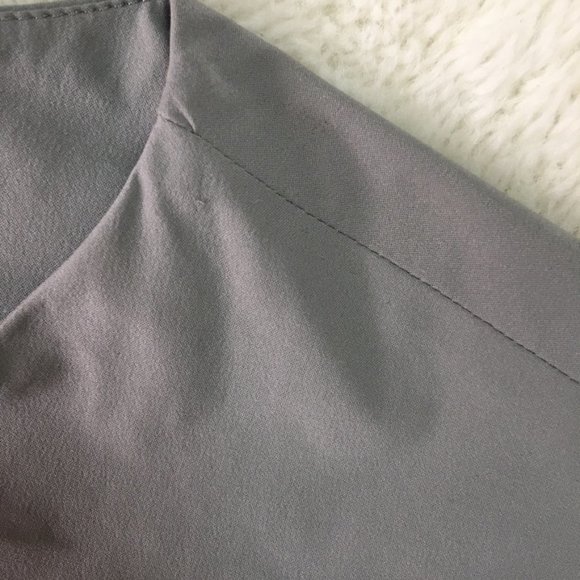 Diane von Furstenberg Women's Alba Two Gray Sheath Dress Size 6 Sleeveless - Picture 10 of 14